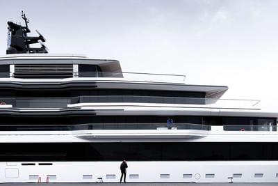 Feadship: Project 1011 leaves her shed and prepares for sea trials