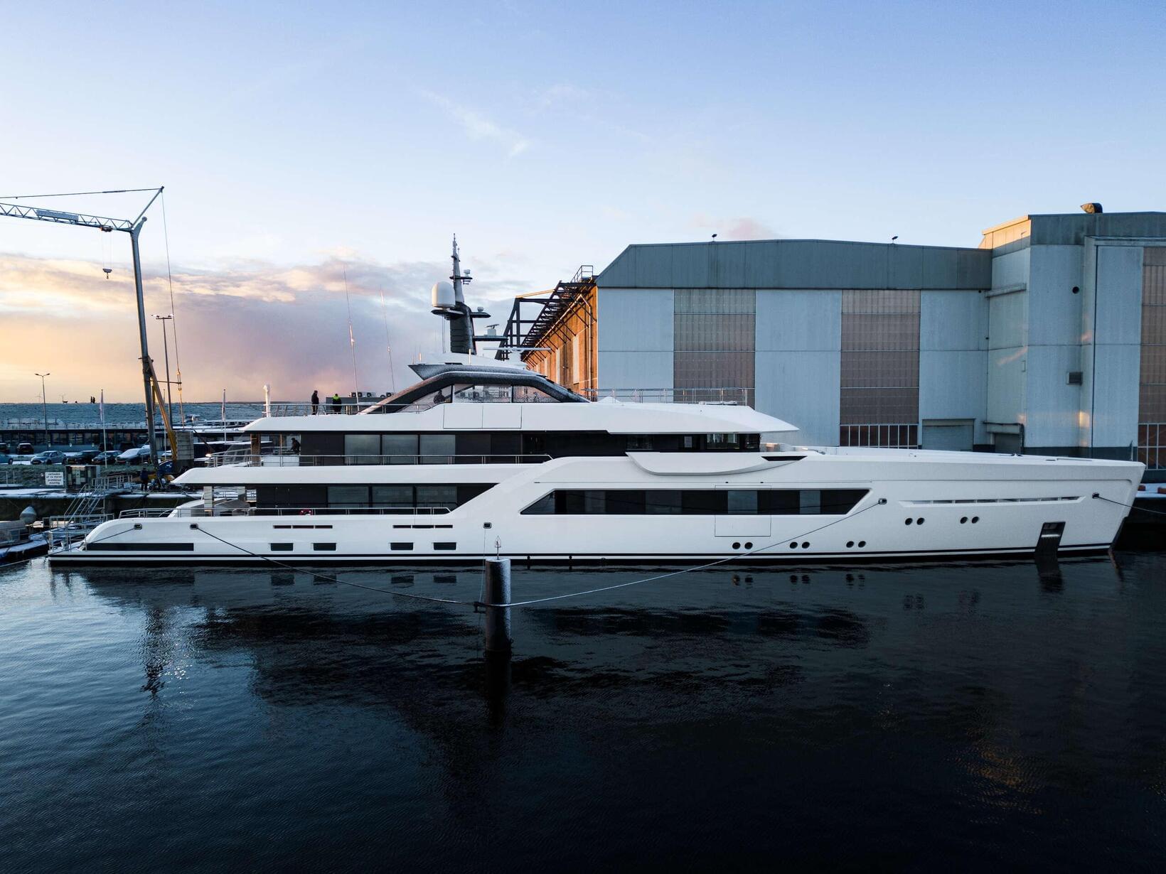First delivery of 2024 for Damen Yachting