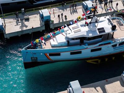 Damen Yachting Unveils Second Yacht Support 53 - "FIVE OCEANS"