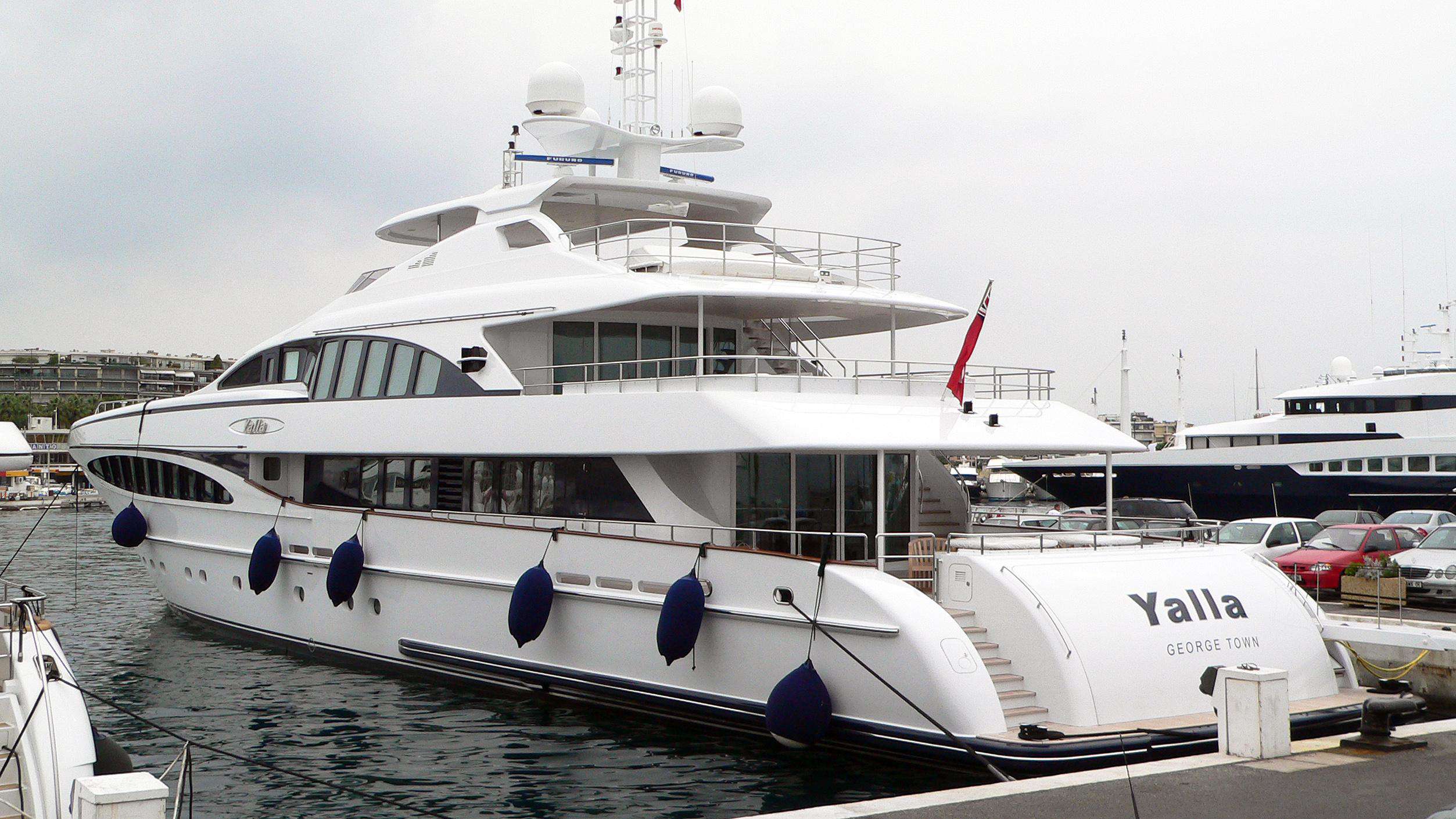 motor yacht yalla 47m