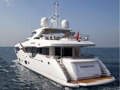<b>Галерея</b>  Sunseeker 116 Yacht Freedom 