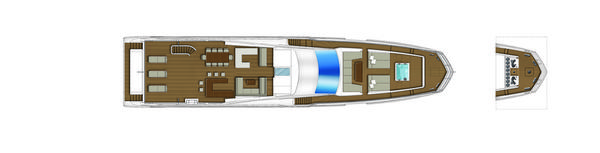 <b>Планы палуб</b>  Azimut 35 METRI Shabby of the Seas 