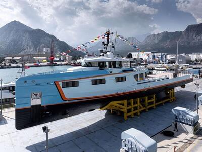 Damen Yachting Unveils Second Yacht Support 53 - "FIVE OCEANS"